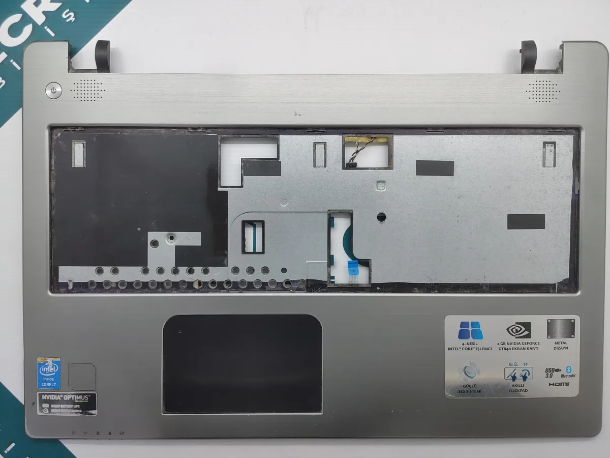 Casper Nirvana CSY CSD C15B C15M Notebook Klavye Üst Kasa - 13N0-CNA1401