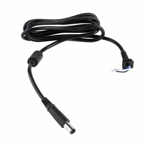 SIFIR DELL BORU UÇ 1.8 METRE 7.4 MM X 5.0 MM İÇİN İĞNE UÇLU 45W 65W 90W UYUMLU ADAPTÖR DC KABLO